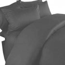 1000TC SOLID DUVET SET & ELEPHANT GREY COLOR - 100% EGYPTIANCOTTON