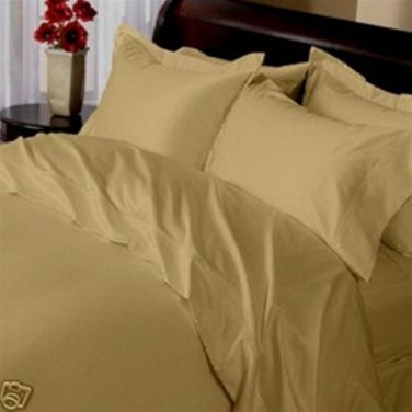 1000TC SOLID DUVET SET & GOLD COLOR - 100% EGYPTIANCOTTON