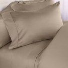 1000TC SOLID ELEPHANT GREY COLOR SHEET SET OLYMPIC QUEEN SIZE - 100% EGYPTIAN COTTON