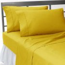 1000TC SOLID GOLD COLOR SHEET SET OLYMPIC QUEEN SIZE - 100% EGYPTIAN COTTON
