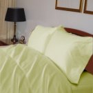 1000TC SOLID IVORY COLOR SHEET SET OLYMPIC QUEEN SIZE - 100% EGYPTIAN COTTON