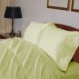 1000TC SOLID IVORY COLOR SHEET SET OLYMPIC QUEEN SIZE - 100% EGYPTIAN COTTON