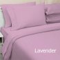 1000TC SOLID LAVENDER COLOR SHEET SET OLYMPIC QUEEN SIZE - 100% EGYPTIAN COTTON