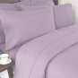 1000TC SOLID LILAC COLOR SHEET SET OLYMPIC QUEEN SIZE - 100% EGYPTIAN COTTON
