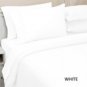 1000TC SOLID WHITE COLOR SHEET SET OLYMPIC QUEEN SIZE - 100% EGYPTIAN COTTON