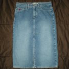 BLUE DENIM Long PENCIL SKIRT by PAIRIS BLUES SOULMATE SIZE 3