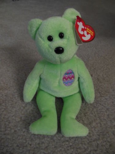Ty Beanie Babies Eggs Bear Series 2007 Eggs Bear with tags Collectible Easter