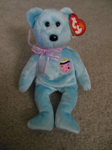 Ty Beanie Babies Eggs Bear Series 2001 Eggs II Bear with tags Collectible Easter