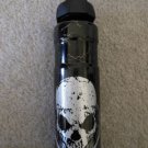 Aluminum Metal Hydration Water Bottle Skulls 9.25 inches tall 20 oz BPA Free