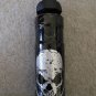 Aluminum Metal Hydration Water Bottle Skulls 9.25 inches tall 20 oz BPA Free