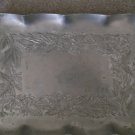 Hammered Aluminum Tray 10 ½ X 8” by Everlast Forged Aluminum