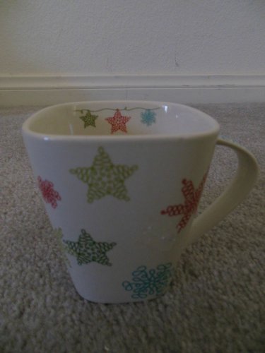 STARBUCKS COLLECTIBLE MUG 2006 SNOWFLAKE PATTERN HOLIDAY CHRISTMAS MUG