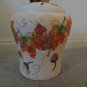 FALL AUTUMN THEMED COOKIE JAR  BY CKA