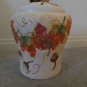 FALL AUTUMN THEMED COOKIE JAR  BY CKA