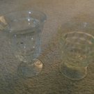 Fostoria American 2056 Pattern Goblet & Juice Glass 2 Pieces