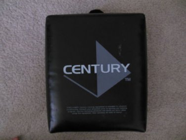 Strike kick box karate martial arts black training pad by CENTURY