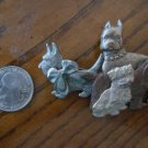 Costume Fashion Metal Pin dog breeds Yorkie, Scottish Terrier, Setter & Boxer