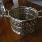 Silverplate Casserole Serving BAMBOO Trellis Lattice Bamboo International Silver