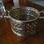 Silverplate Casserole Serving BAMBOO Trellis Lattice Bamboo International Silver