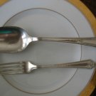 Glendale Pattern 1930 Niagara Silver Plate Co. 2 Item Mixed Lot