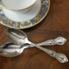 ROSE 1903 BY R C CO INTERNATIONAL SILVER Silverplate 2 TEASPOONS
