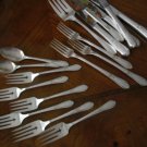 Happiness Pattern 1940 Reinforced Wm. A. Rogers Oneida LTD 17 Item  Mixed Lot
