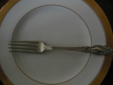 TIGER LILY OR FESTIVITY PATTERN 1901 REED & BARTON IN SILVERPLATE 1 Fork