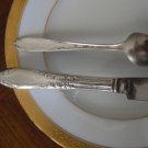 KING EDWARD PATTERN 1936/1951 BY NATIONAL SILVER CO  2 Item Mixed Lot