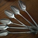6 iced teaspoons MORNING STAR 1948 COMMUNITY PLATE ONEIDA Silverplate Flatware