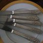 RIVIERA PATTERN INTERNATIONAL SILVER, SILVERPLATE, NOT STERLING 5 Knives