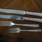 Capri  Pattern 1935  Wm A Rogers Oneida Triple Silverplate 4 Item Mixed Lot