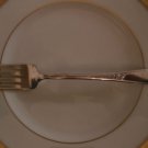 GARDENIA PATTERN 1941 BY WM ROGERS & SON INTERNATIONAL SILVER 1 DESSERT FORK