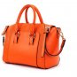 Simple Tote and Crocodile Veins Design Women's Street Level Handbag
