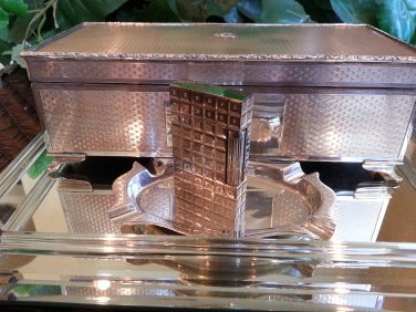 BRIGHT SOUND S.T MEMORIAL LIGHTER, ART DECO,"WITH EVERYTHING, FREE SHIPPING