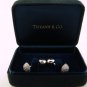 TIFFANY AND CO. CUFF LINKS ~ PLATINUM AND DIAMONDS ~ 2.00CT ~ AVANTE GUARD ~ NEW IN THE BOX !!