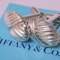 TIFFANY AND CO.  CUFF LINKS ~  STERLING SILVER ~ NAUTICAL COLLECTION SEA SHELLS~ RARE ~ BEAUTIFUL ~