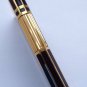 CARAN d ACHE LIGHTER ~ CHINA  LACQUER BLACK ~  18 K GOLD LIGHTER ~ STUNNING !