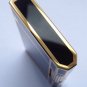 CARAN d ACHE LIGHTER ~ CHINA LACQUER BLACK ~ 18 K GOLD LIGHTER ~ STUNNING !