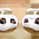 TIFFANY AND CO. CUFF LINKS ~ DESIGNER ELSA PERETTI ~ BEAN COLLECTION ~ STUNNING ~ VERY RARE ~