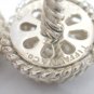 TIFFANY AND CO. ~ CUFF LINKS NAUTICAL COLLECTOR SERIES ~ SILVER ROPE ~ ULTRA RARE ~