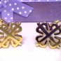 FASHION CUFF LINKS ~ 18 K GOLD ~ DESIGNER STYLE !!!