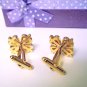 FASHION CUFF LINKS ~ 18 K GOLD ~ DESIGNER STYLE !!!
