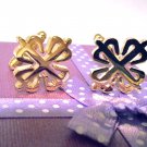 FASHION CUFF LINKS ~ 18 K GOLD ~ DESIGNER STYLE !!!
