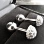TIFFANY AND CO. CUFF LINKS ~ PLATINUM AND DIAMONDS ~ 2.00CT ~ AVANTE GUARD ~ NEW IN THE BOX !!
