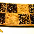 iPurse Purse/Wallet/Pouch -Mondrian Patch Gold/ Phone case/Wallet/Evening purse