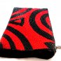 iPurse® Phone Case-Purse- Abstract Swirl Red/Wallet/Pouch / Phone case/Wallet/Evening purse/Pouch