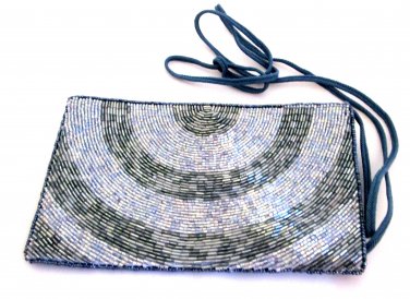 iPurse -Half Circle Silver-Pouch/Wallet/ Phone case/evening purse