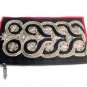 iPurse® Phone Case-Purse- Baroque Black silver-Wallet/Pouch / Phone case/Wallet/Evening purse/Pouch