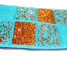 iPurse® Purse/Wallet/Pouch -Mondrian Patch Acqa/ Phone case/Wallet/Evening purse/Pouch