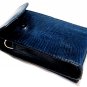 iPurse® Genuine Blue Lizard Leather Phone case/Wallet/Evening purse
